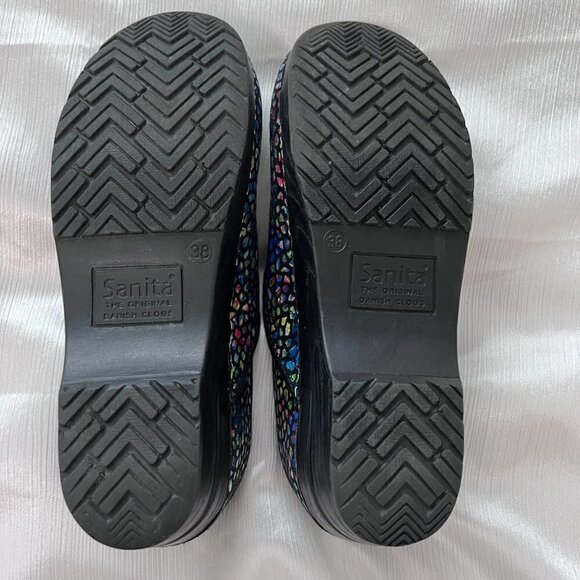 Sanita Women's The Original Danish Clogs Multicolor Size 7.5 - Picture 5 of 7